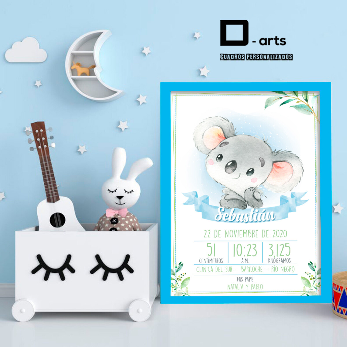 CUADROS PERSONALIZADOS DE NACIMIENTO