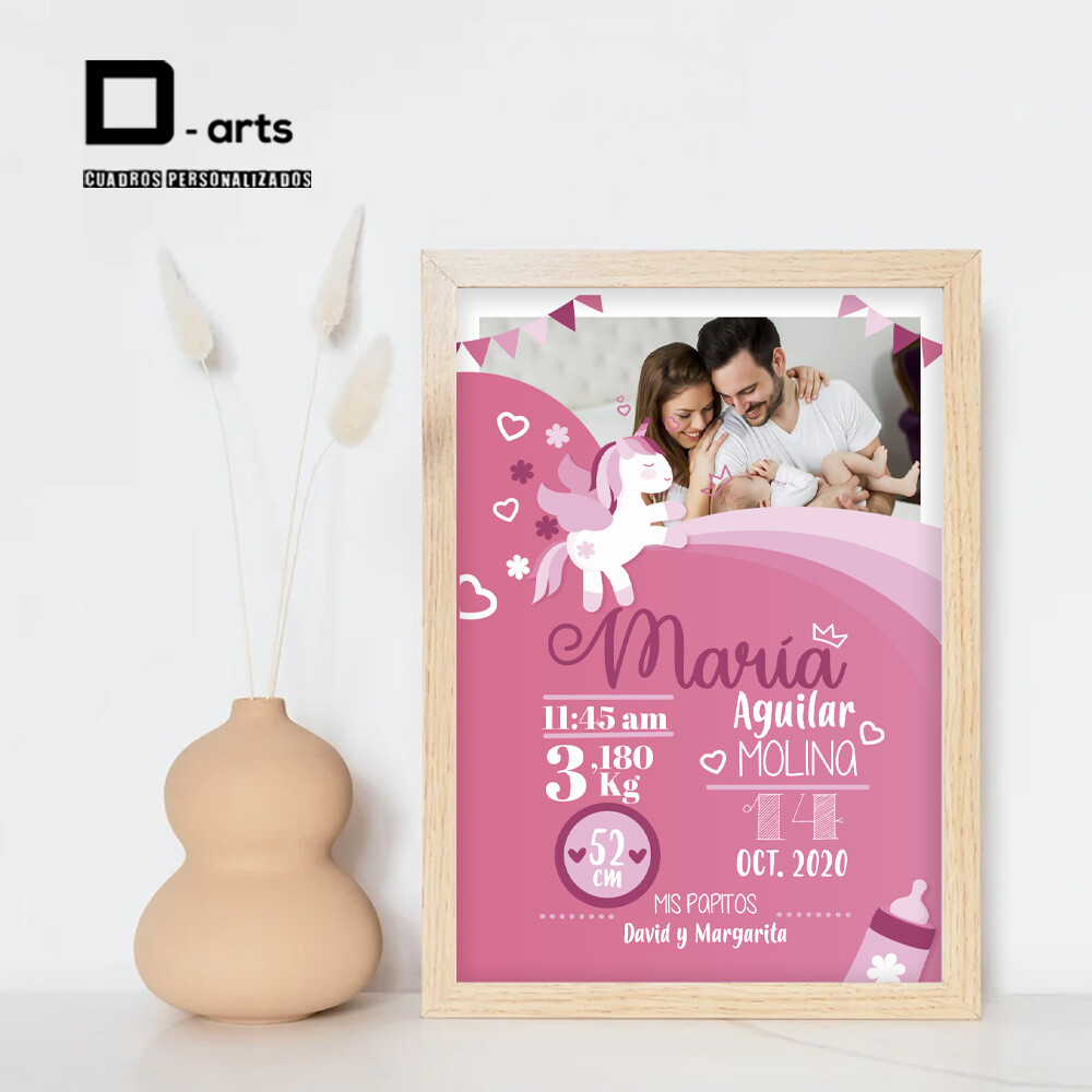 CUADROS PERSONALIZADOS DE NACIMIENTO
