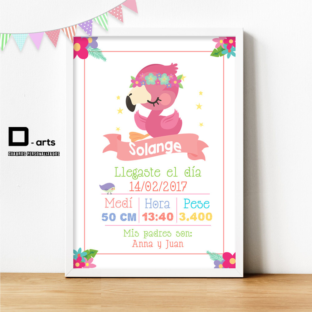 CUADROS PERSONALIZADOS DE NACIMIENTO
