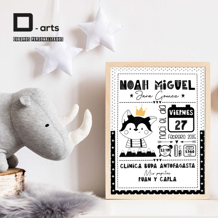 CUADROS PERSONALIZADOS DE NACIMIENTO