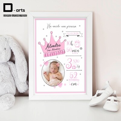 CUADROS PERSONALIZADOS DE NACIMIENTO
