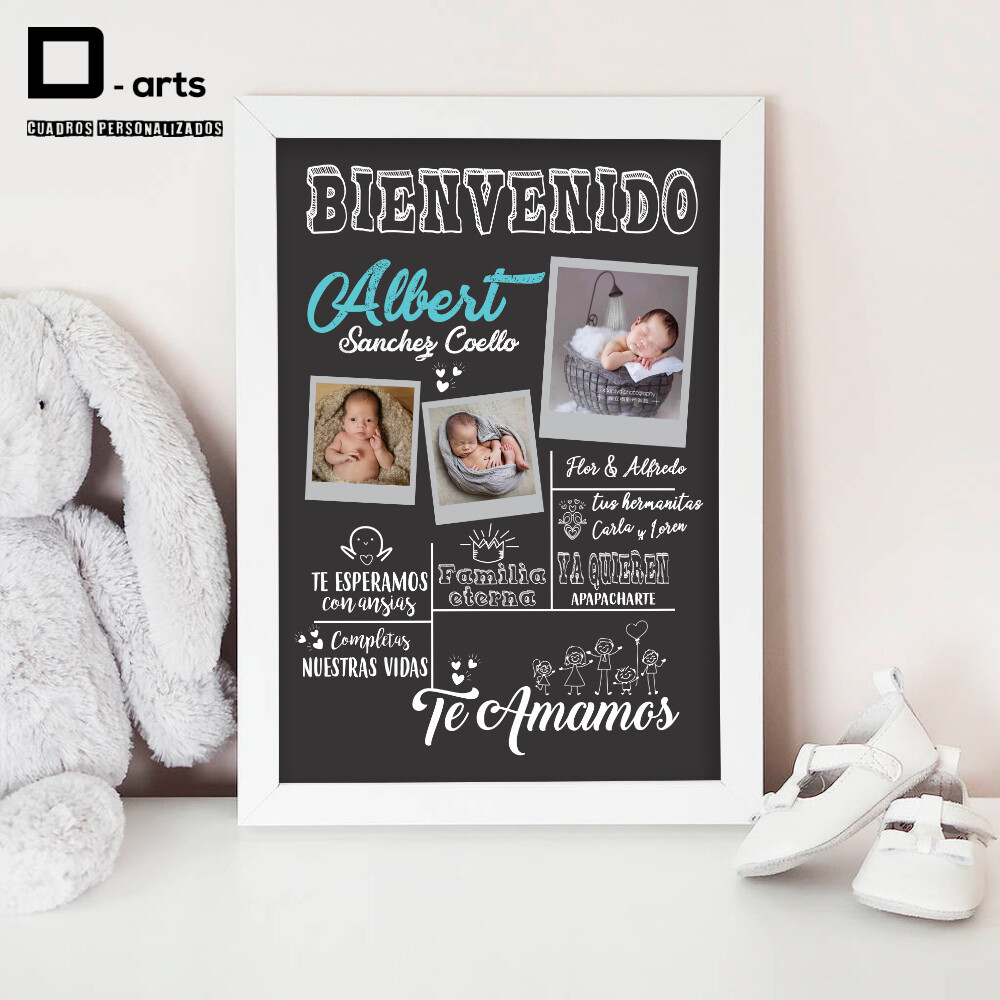 CUADROS PERSONALIZADOS DE NACIMIENTO
