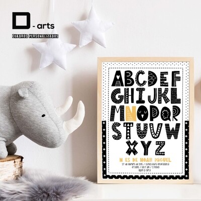 CUADROS PERSONALIZADOS DE NACIMIENTO