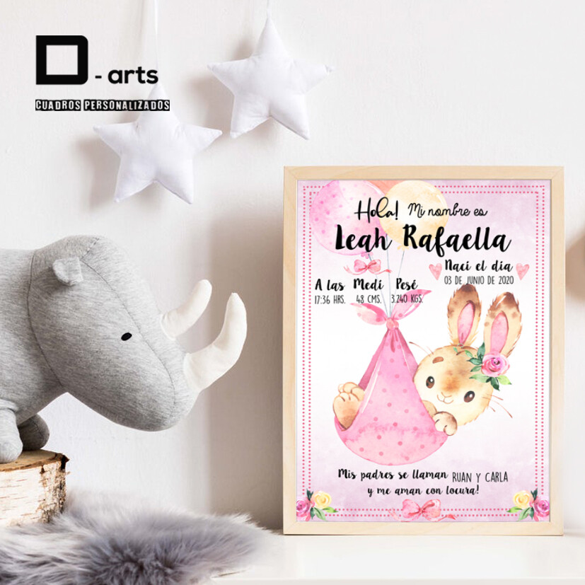 CUADROS PERSONALIZADOS DE NACIMIENTO