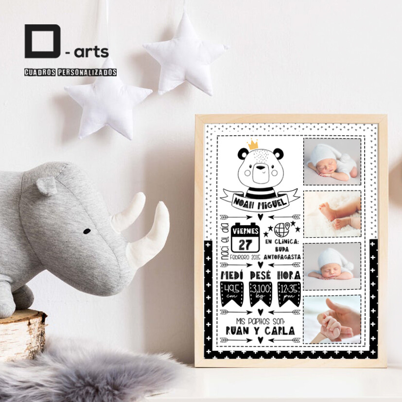 CUADROS PERSONALIZADOS DE NACIMIENTO