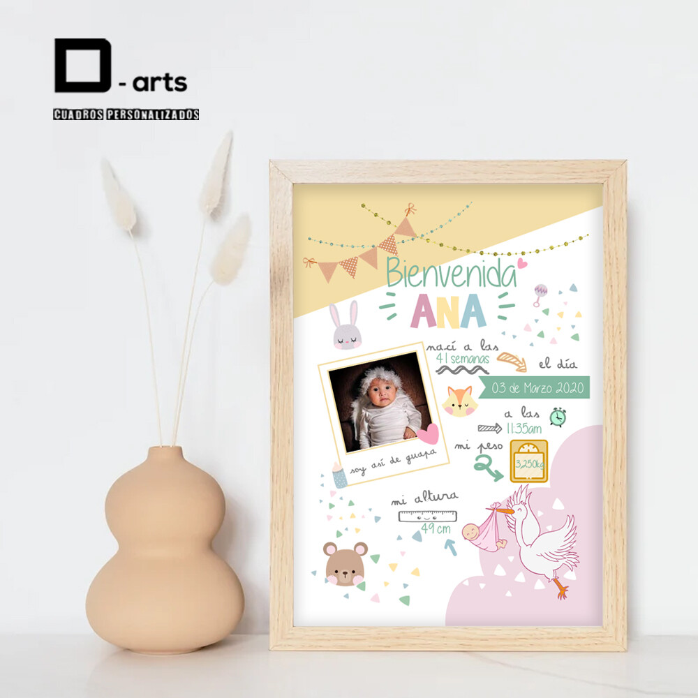 CUADROS PERSONALIZADOS DE NACIMIENTO