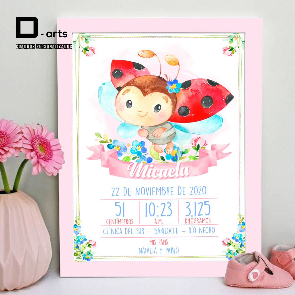 CUADROS PERSONALIZADOS DE NACIMIENTO