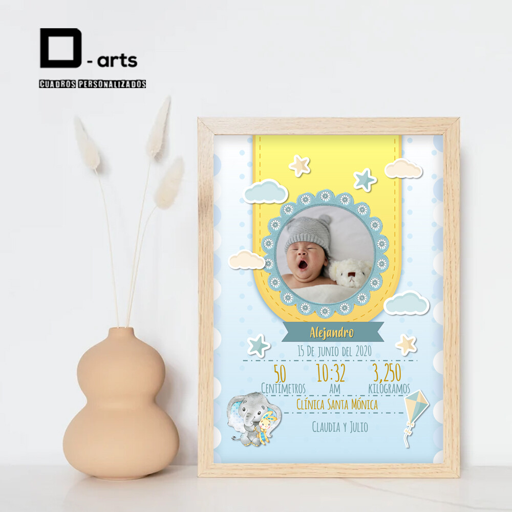 CUADROS PERSONALIZADOS DE NACIMIENTO