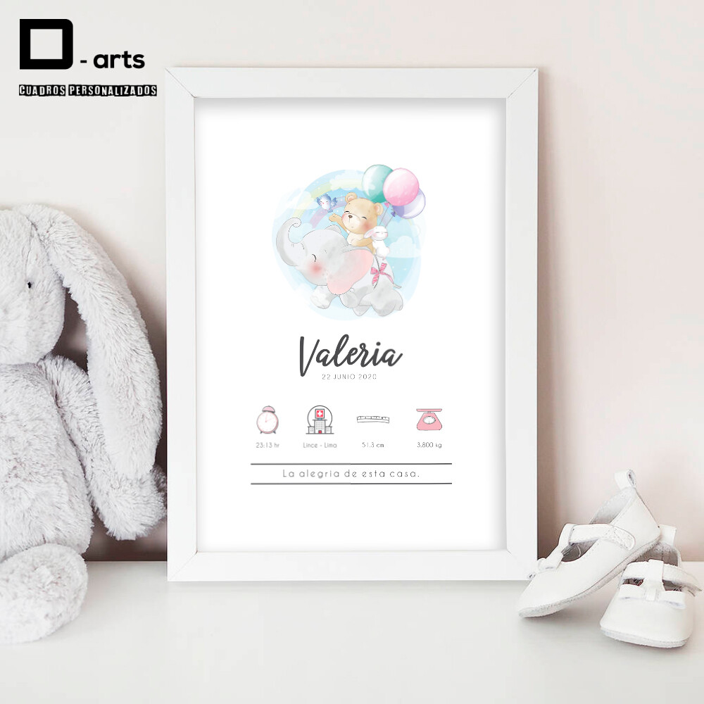 CUADROS PERSONALIZADOS DE NACIMIENTO