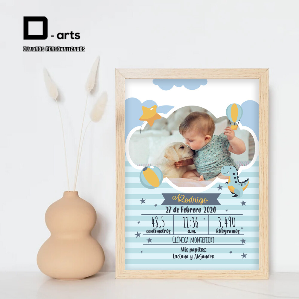 CUADROS PERSONALIZADOS DE NACIMIENTO