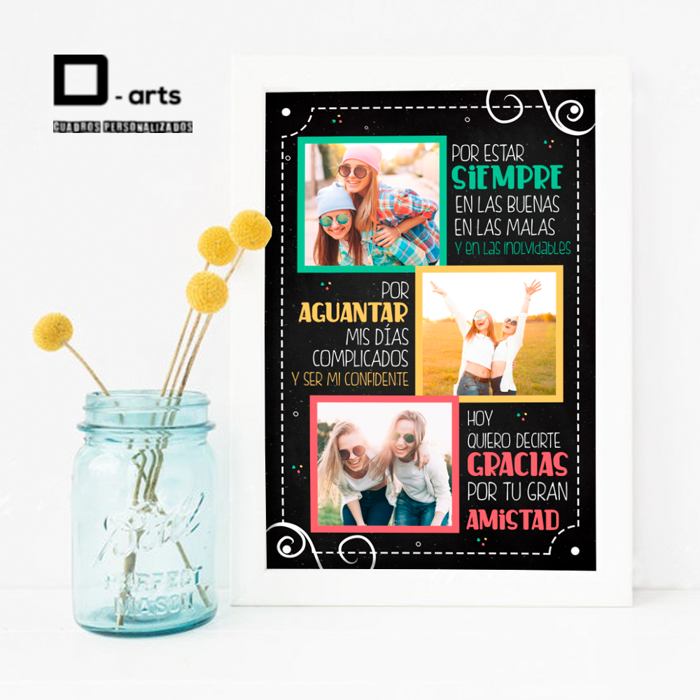 CUADROS PARA MEJORES AMIGOS