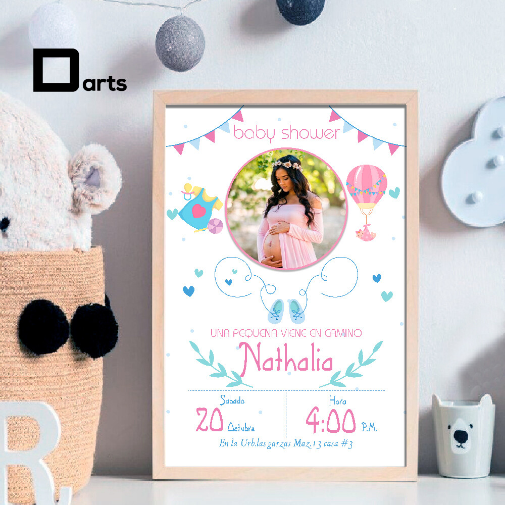 CUADROS PERSONALIZADOS DE NACIMIENTO / BABY SHOWER