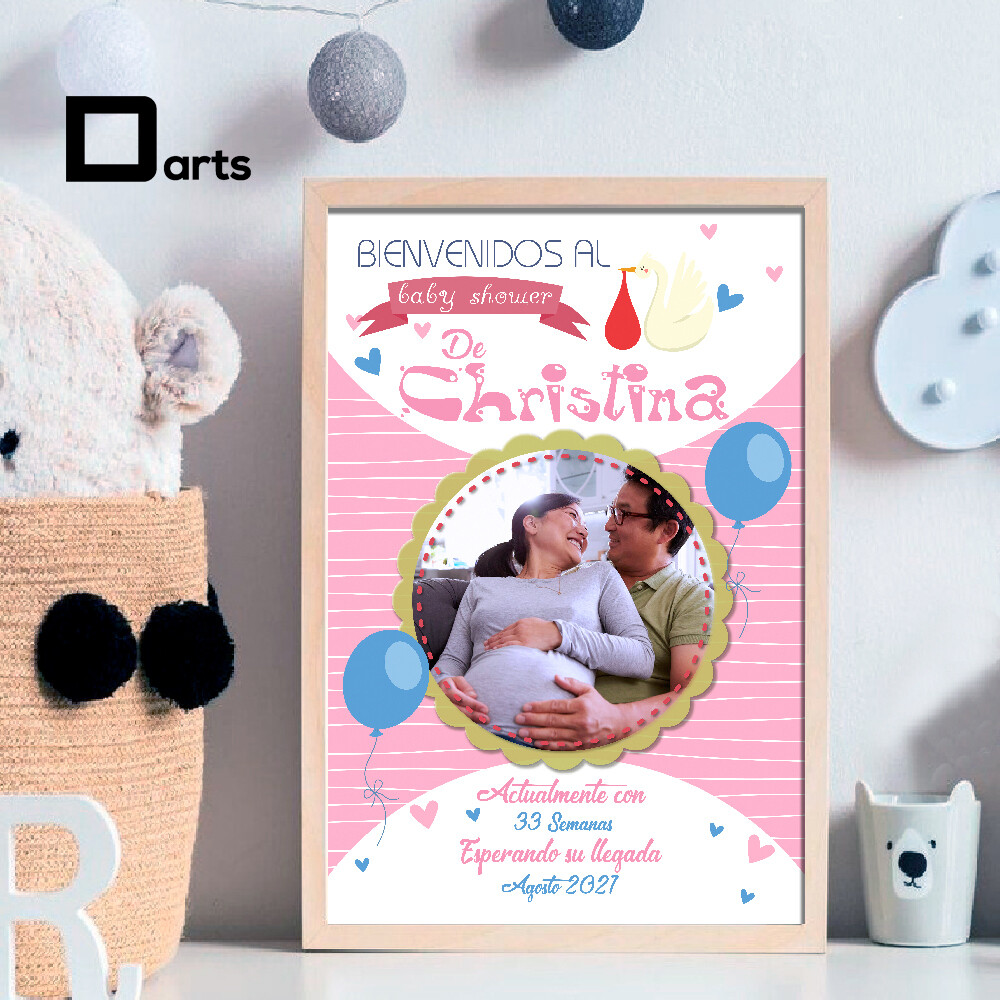 CUADROS PERSONALIZADOS DE NACIMIENTO / BABY SHOWER