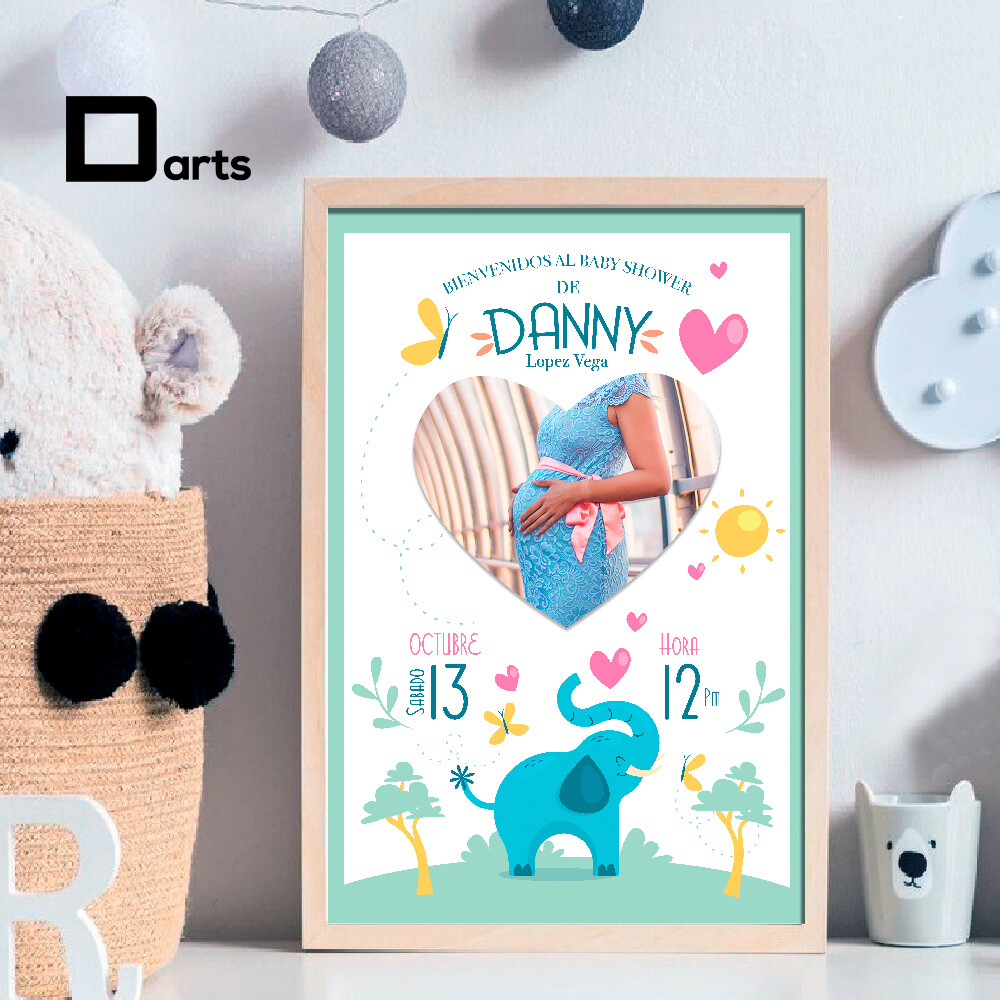 CUADROS PERSONALIZADOS DE NACIMIENTO / BABY SHOWER