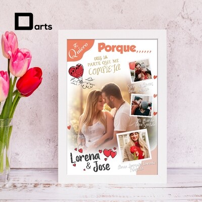 CUADROS PERSONALIZADOS DE PAREJAS