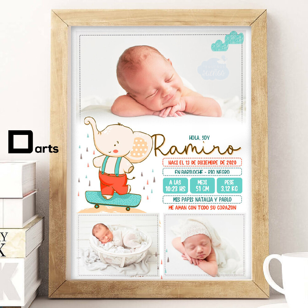 CUADROS PERSONALIZADOS DE NACIMIENTO