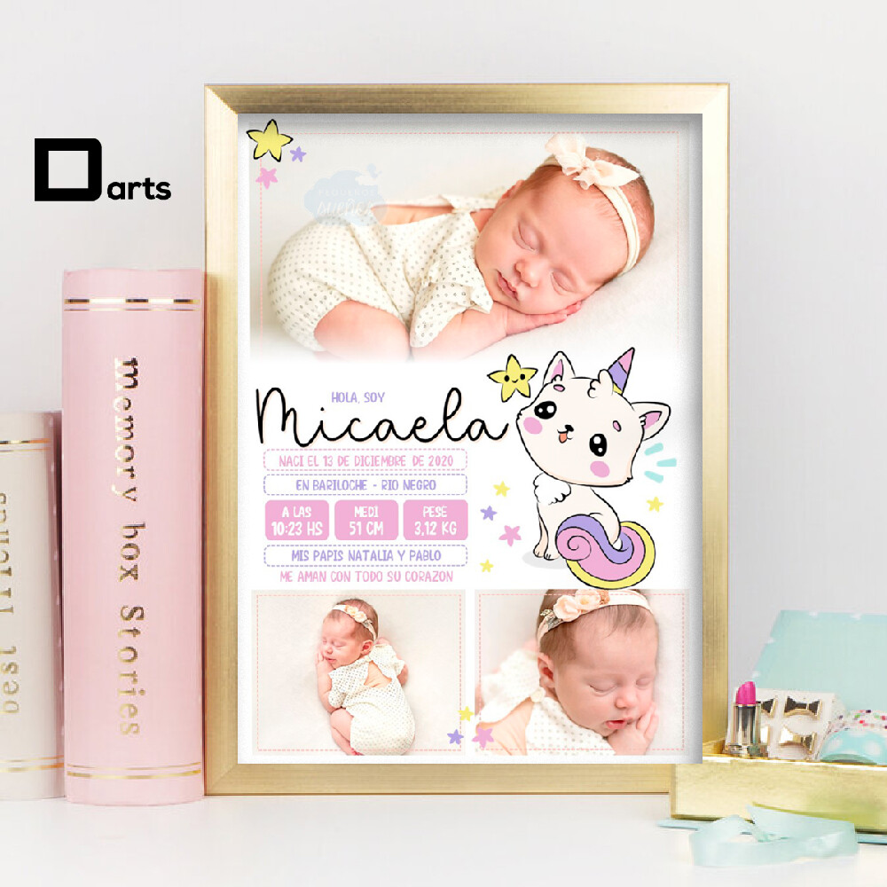 CUADROS PERSONALIZADOS DE NACIMIENTO