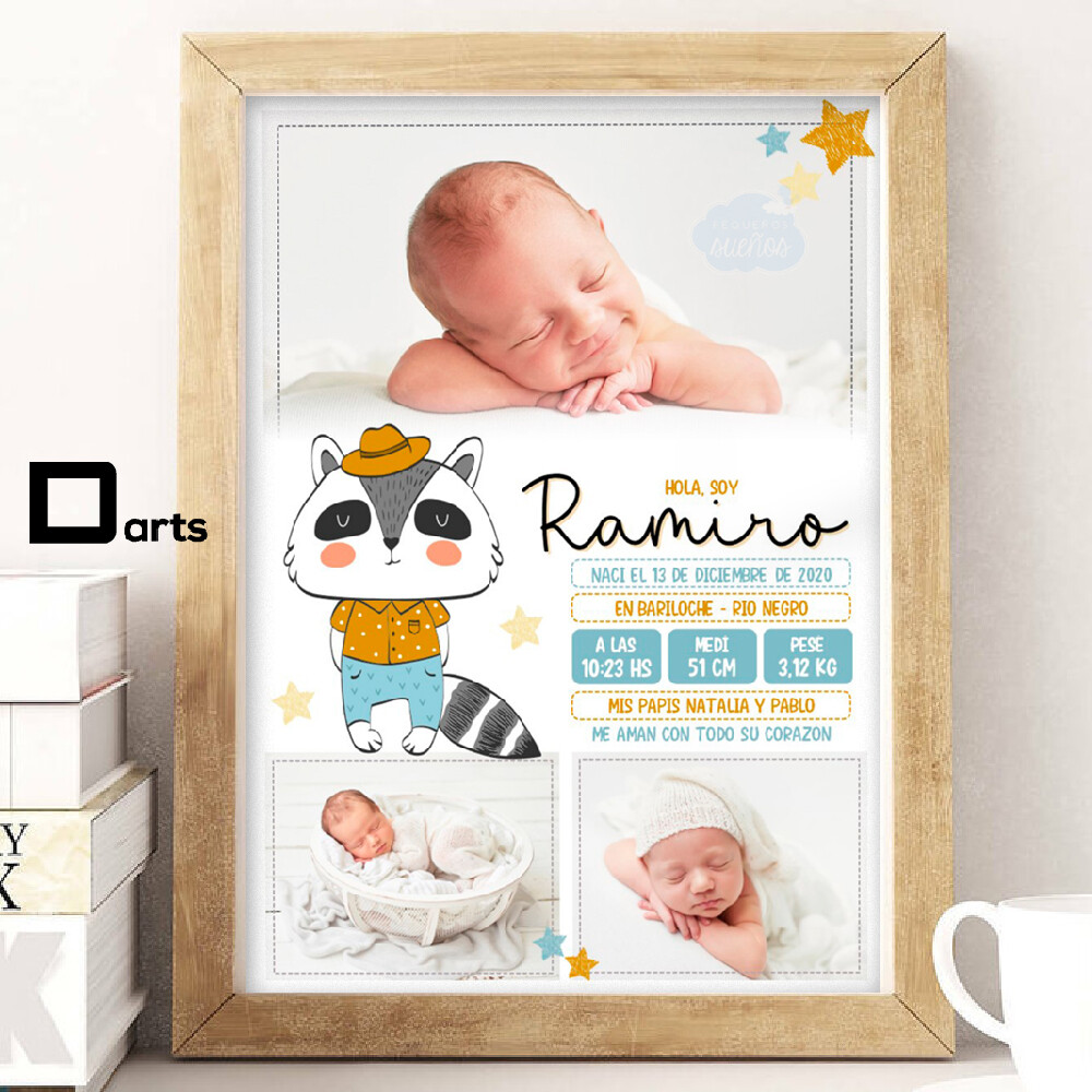 CUADROS PERSONALIZADOS DE NACIMIENTO