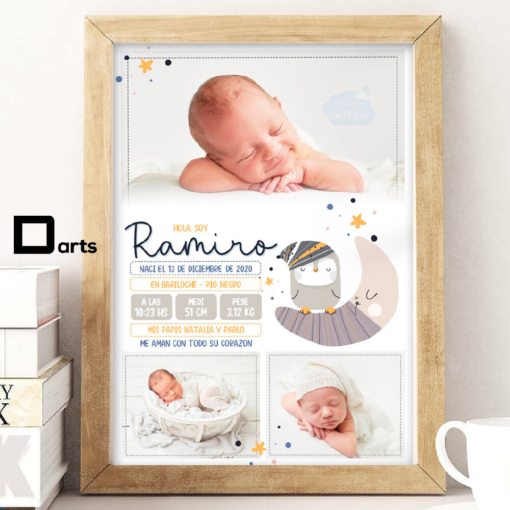 CUADROS PERSONALIZADOS DE NACIMIENTO