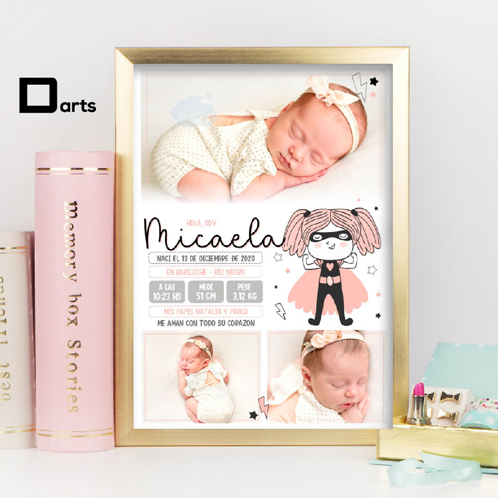 CUADROS PERSONALIZADOS DE NACIMIENTO