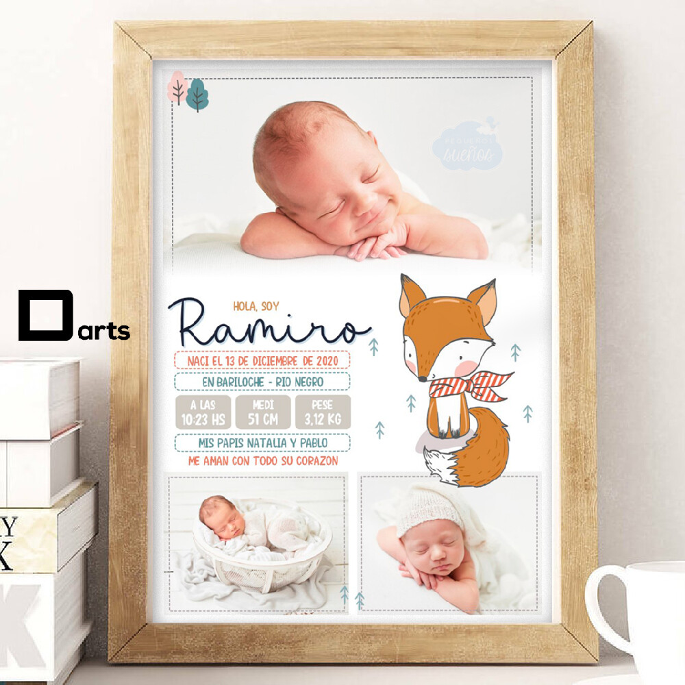CUADROS PERSONALIZADOS DE NACIMIENTO
