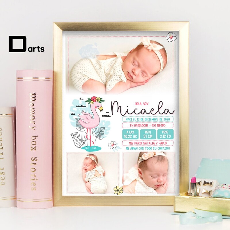 CUADROS PERSONALIZADOS DE NACIMIENTO
