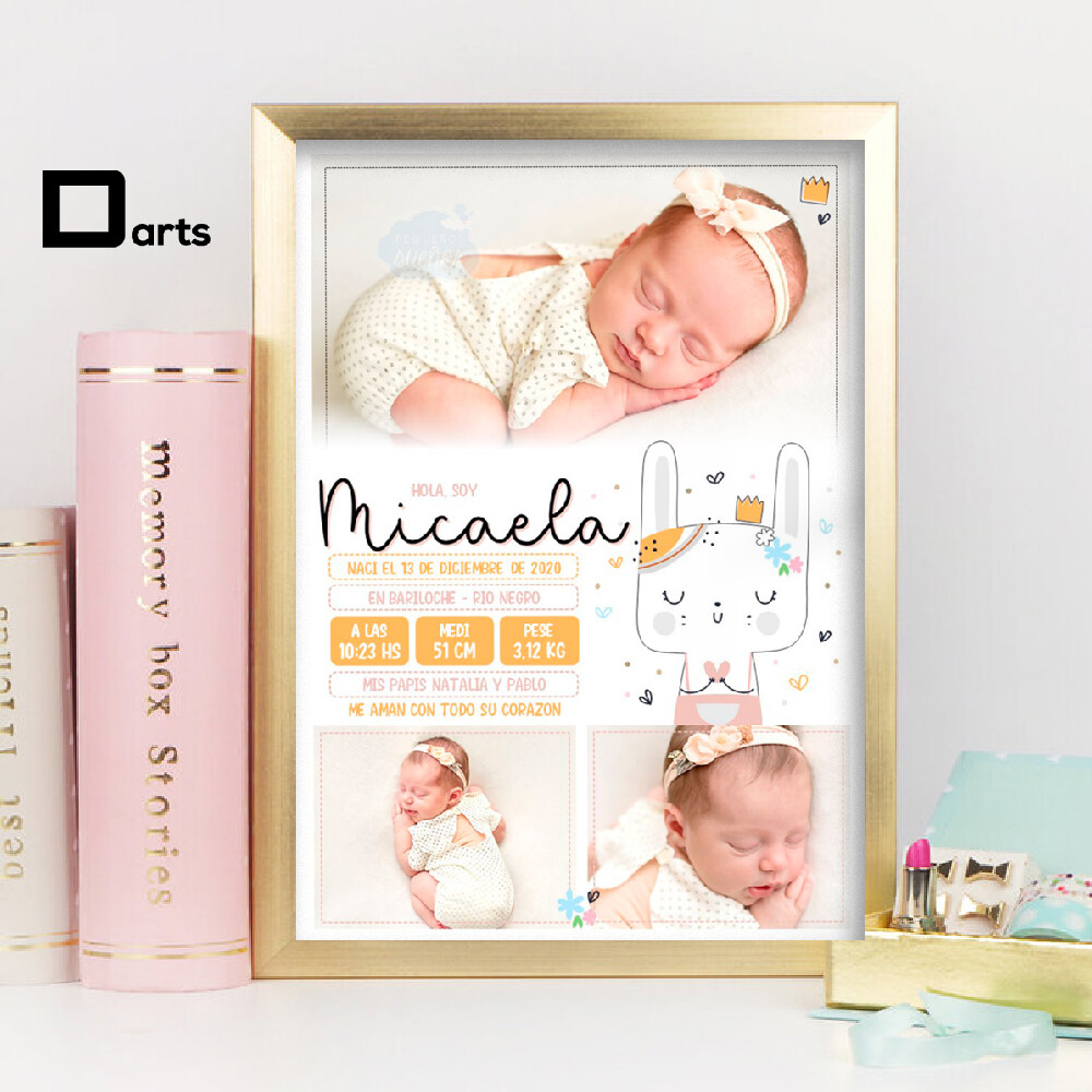 CUADROS PERSONALIZADOS DE NACIMIENTO