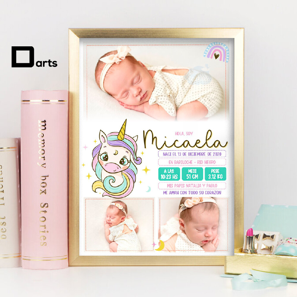CUADROS PERSONALIZADOS DE NACIMIENTO