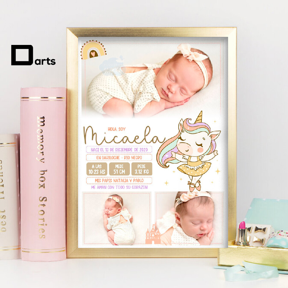 CUADROS PERSONALIZADOS DE NACIMIENTO