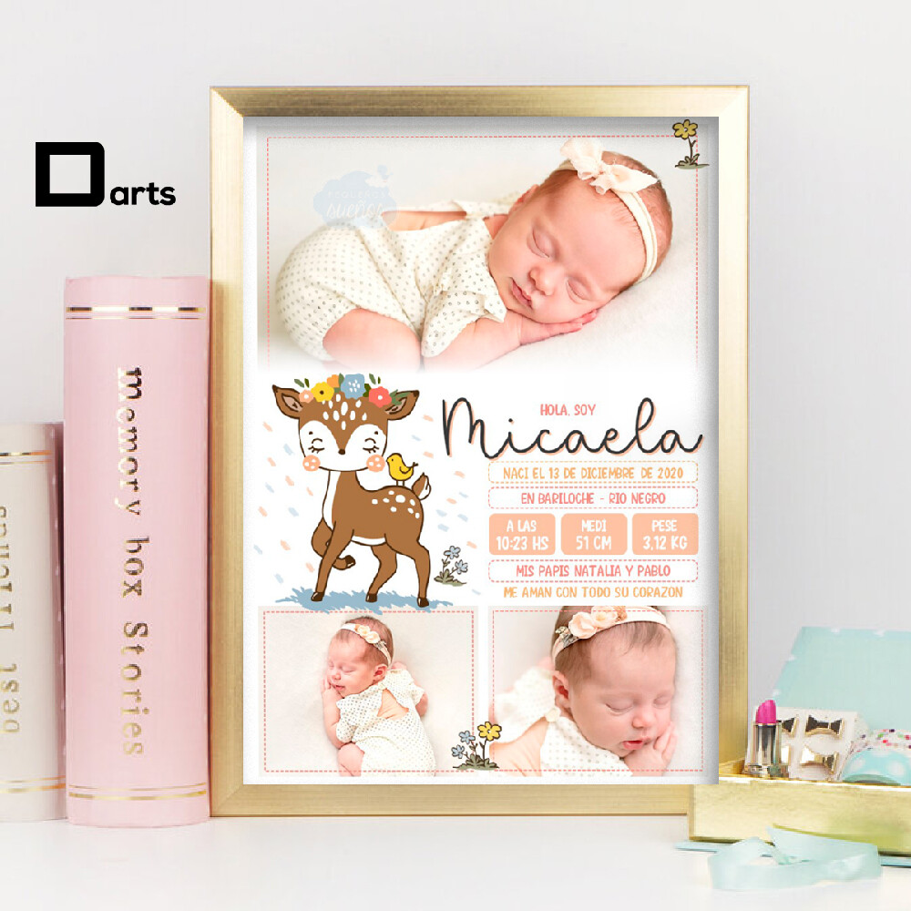 CUADROS PERSONALIZADOS DE NACIMIENTO