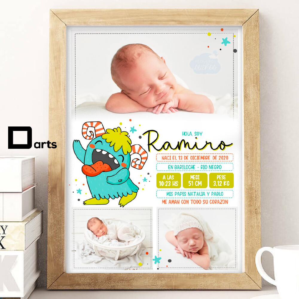CUADROS PERSONALIZADOS DE NACIMIENTO