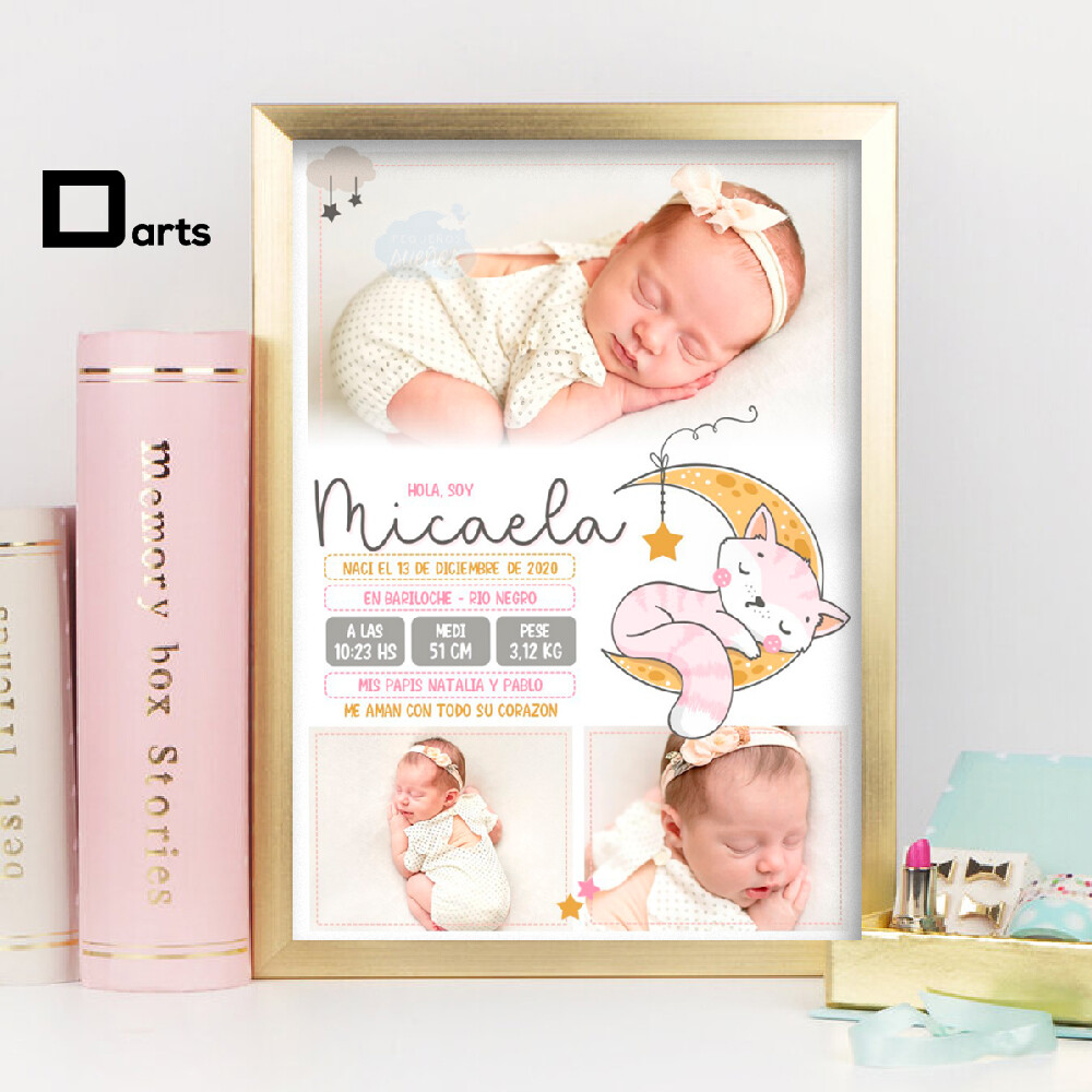CUADROS PERSONALIZADOS DE NACIMIENTO