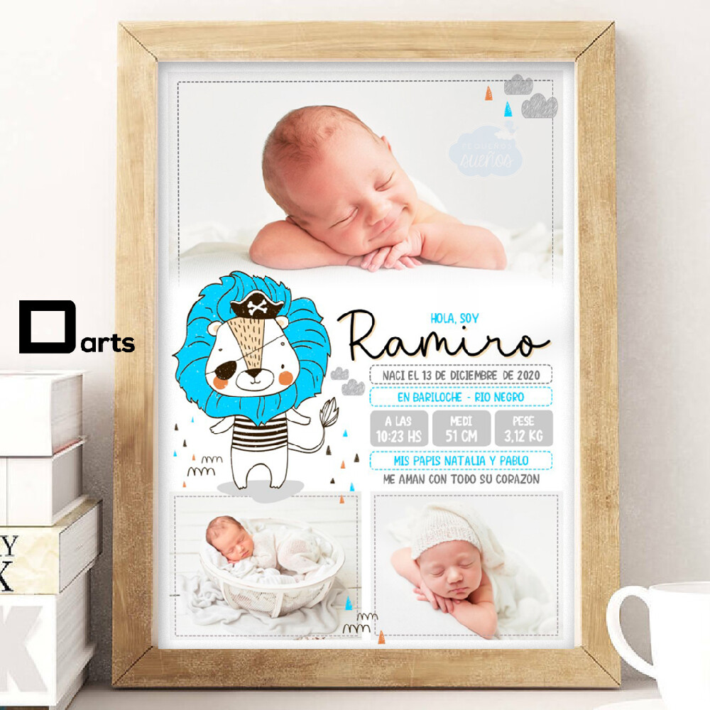 CUADROS PERSONALIZADOS DE NACIMIENTO