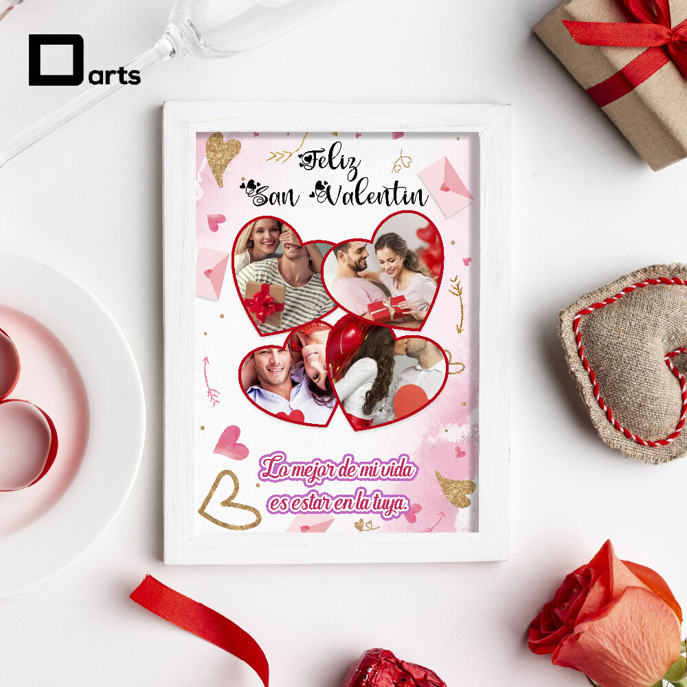 CUADROS PERSONALIZADOS DE PAREJAS SAN VALENTIN