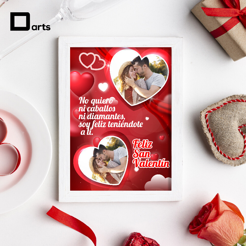 CUADROS PERSONALIZADOS DE PAREJAS SAN VALENTIN