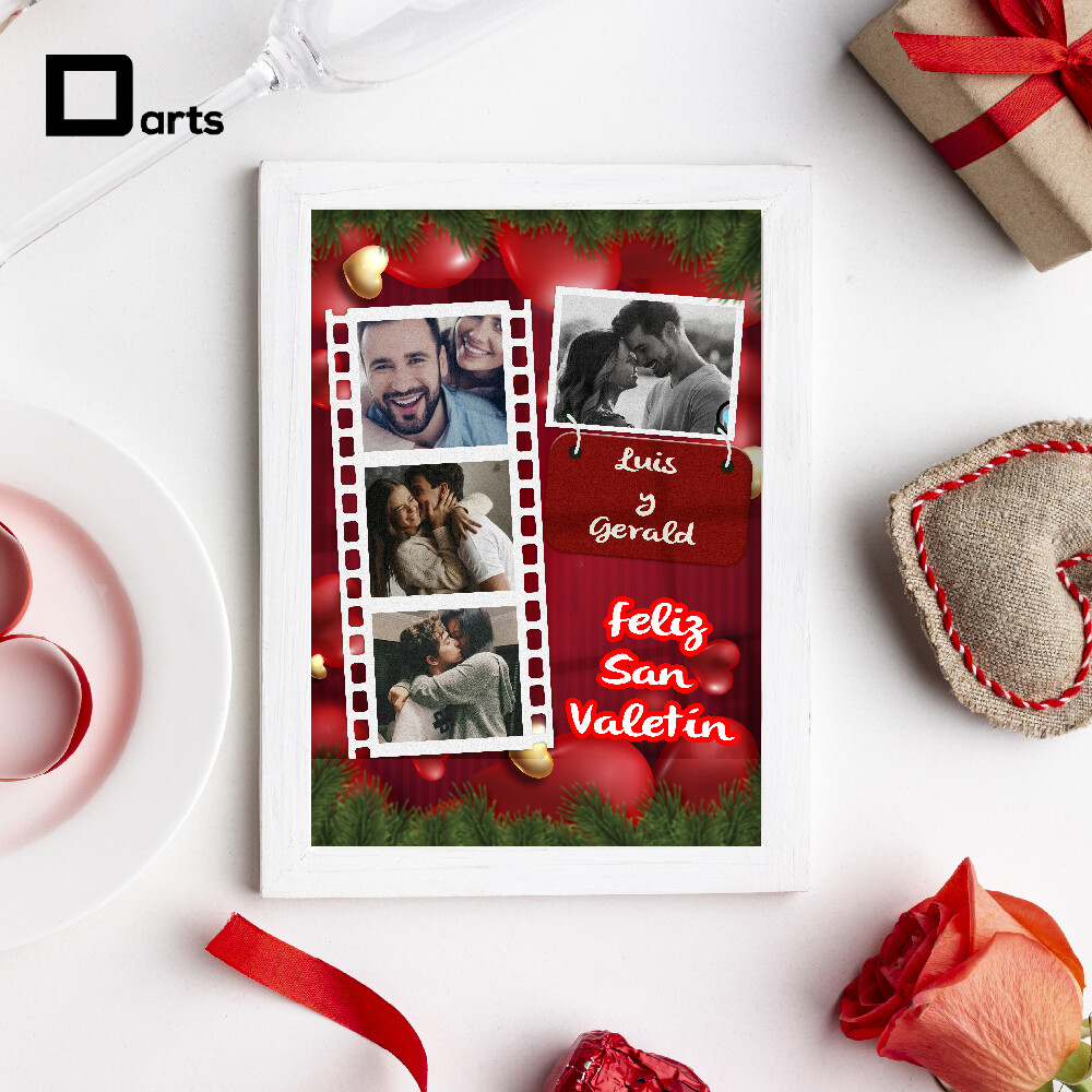 CUADROS PERSONALIZADOS DE PAREJAS SAN VALENTIN