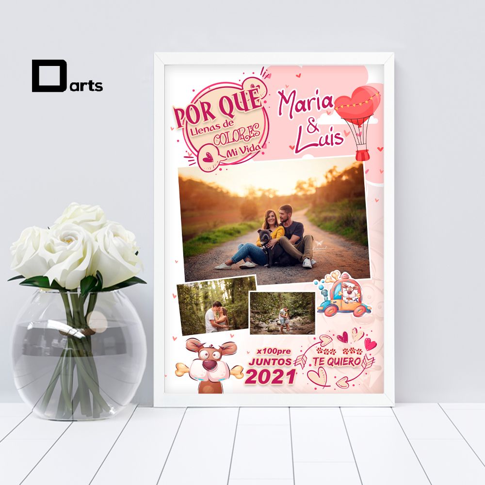 CUADROS PERSONALIZADOS DE PAREJAS