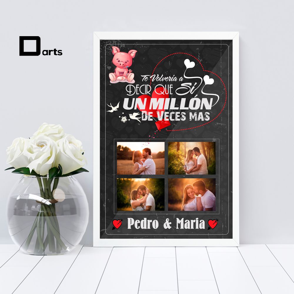 CUADROS PERSONALIZADOS DE PAREJAS