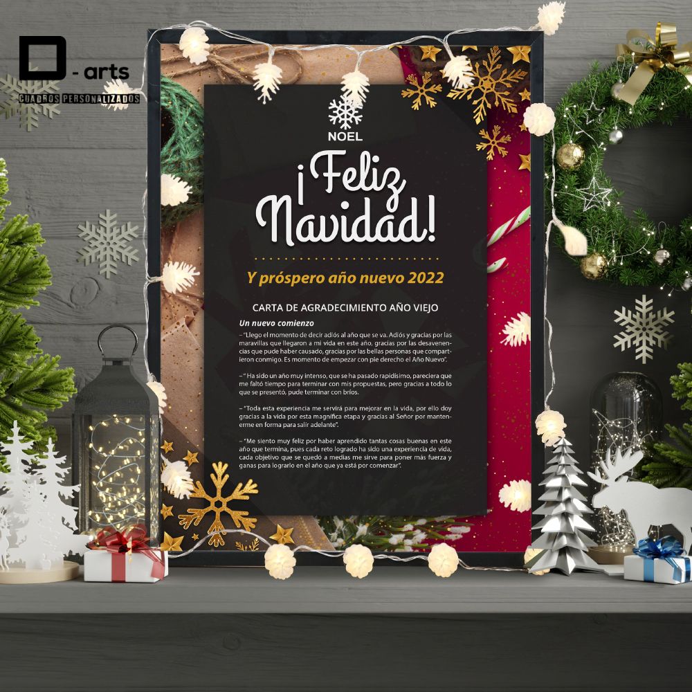 CUADROS PERSONALIZADOS DE NAVIDAD
