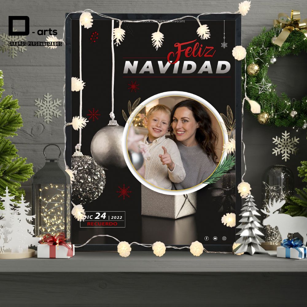 CUADROS PERSONALIZADOS DE NAVIDAD