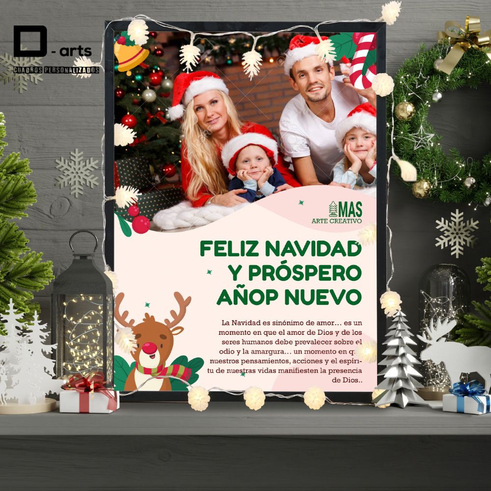 CUADROS PERSONALIZADOS DE NAVIDAD