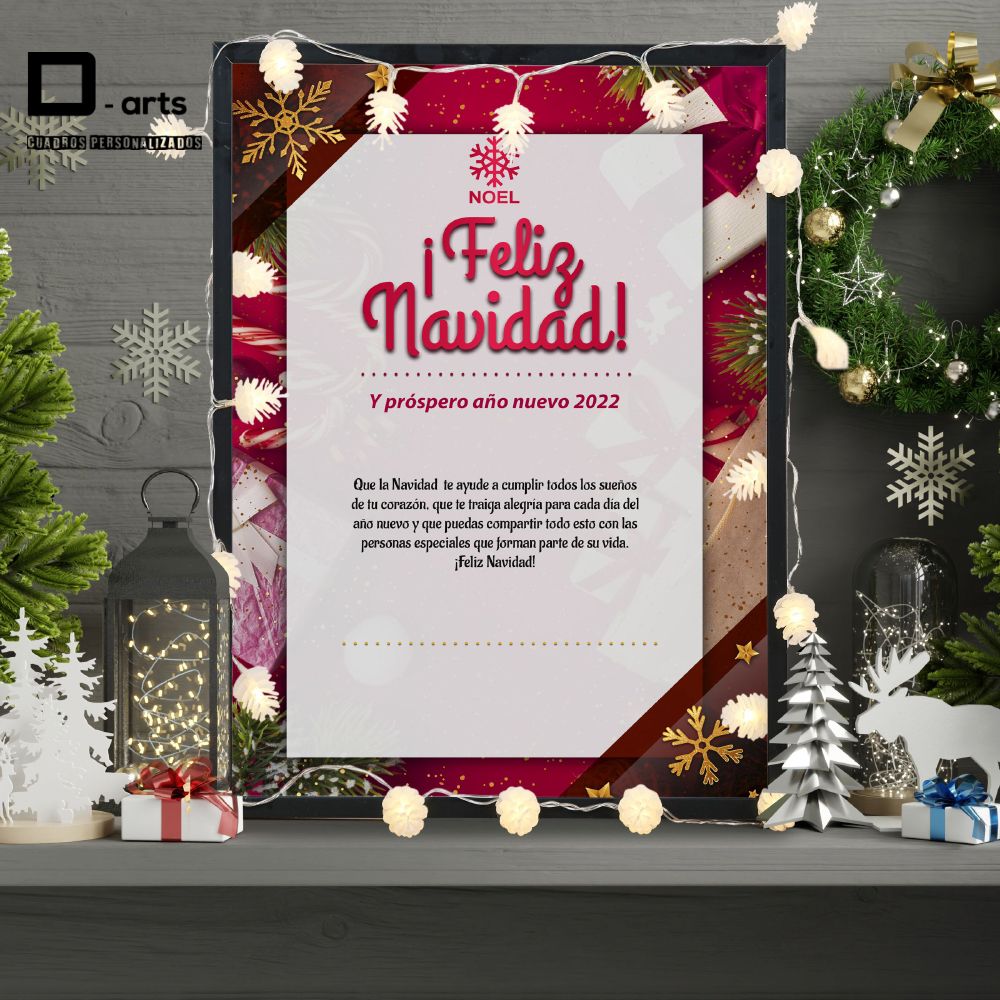 CUADROS PERSONALIZADOS DE NAVIDAD