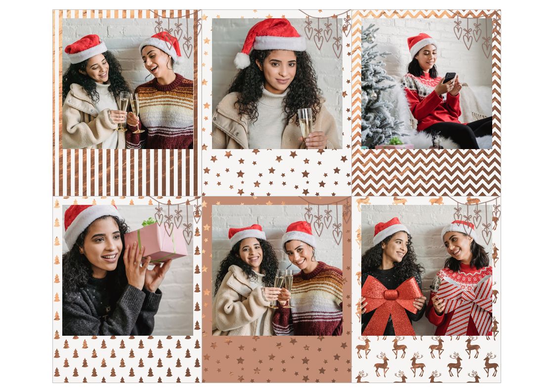 FOTOS IMANTADAS POLAROID NAVIDEÑAS
