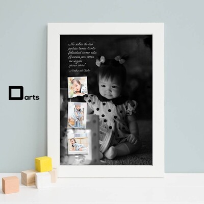 CUADROS COLLAGE NIÑOS