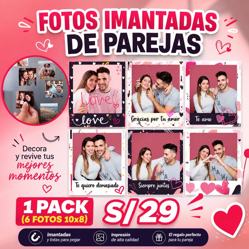 FOTOS IMANTADAS POLAROID DE PAREJAS FOTOS IMANTADAS POLAROID DE PAREJAS