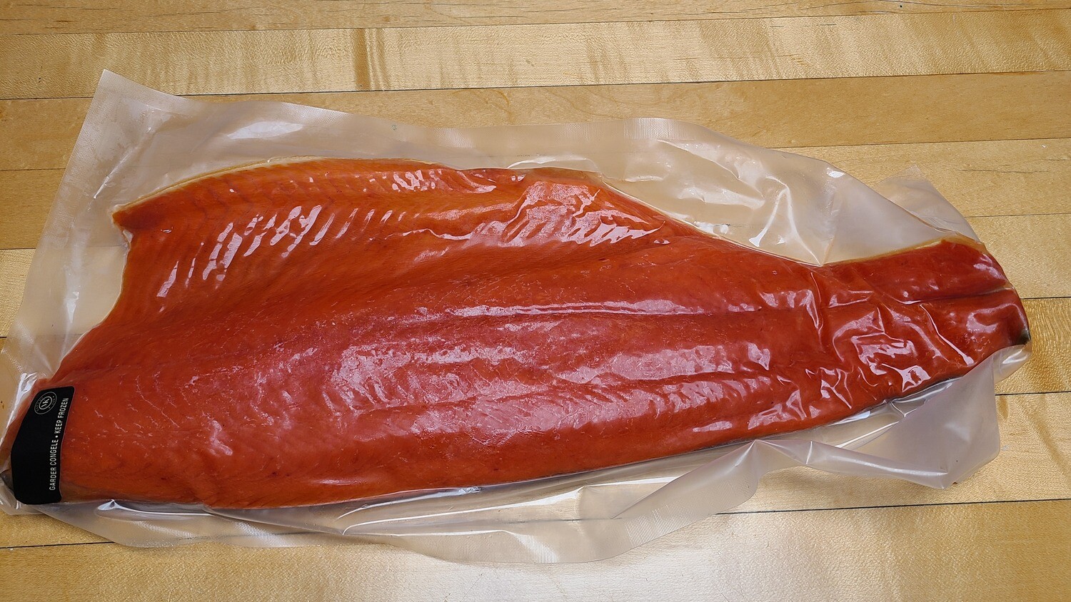 Fish (smoked): Smoked Salmon FILLET, not sliced , priced per actual weight