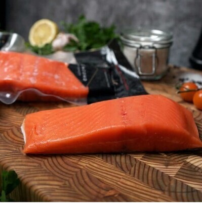 Fish (raw): Coho Salmon 6oz. Raw, frozen. Sashimi quality. Fish (raw): Coho Salmon 6oz. Raw, frozen. Sashimi quality.