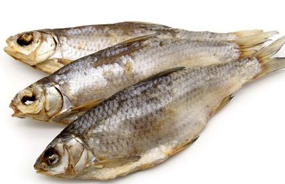 Fish (dried salted): Vobla dried+salted, 500gr package Fish (dried salted): Vobla dried+salted, 500gr package