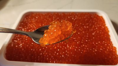 Caviar (red): PINK (gorbusha) salmon caviar-500gr (LOW-SALT). KOSHER. 2025 CATCH. highest quality Caviar (red): PINK (gorbusha) salmon caviar-500gr (LOW-SALT). KOSHER. 2025 CATCH. highest quality
