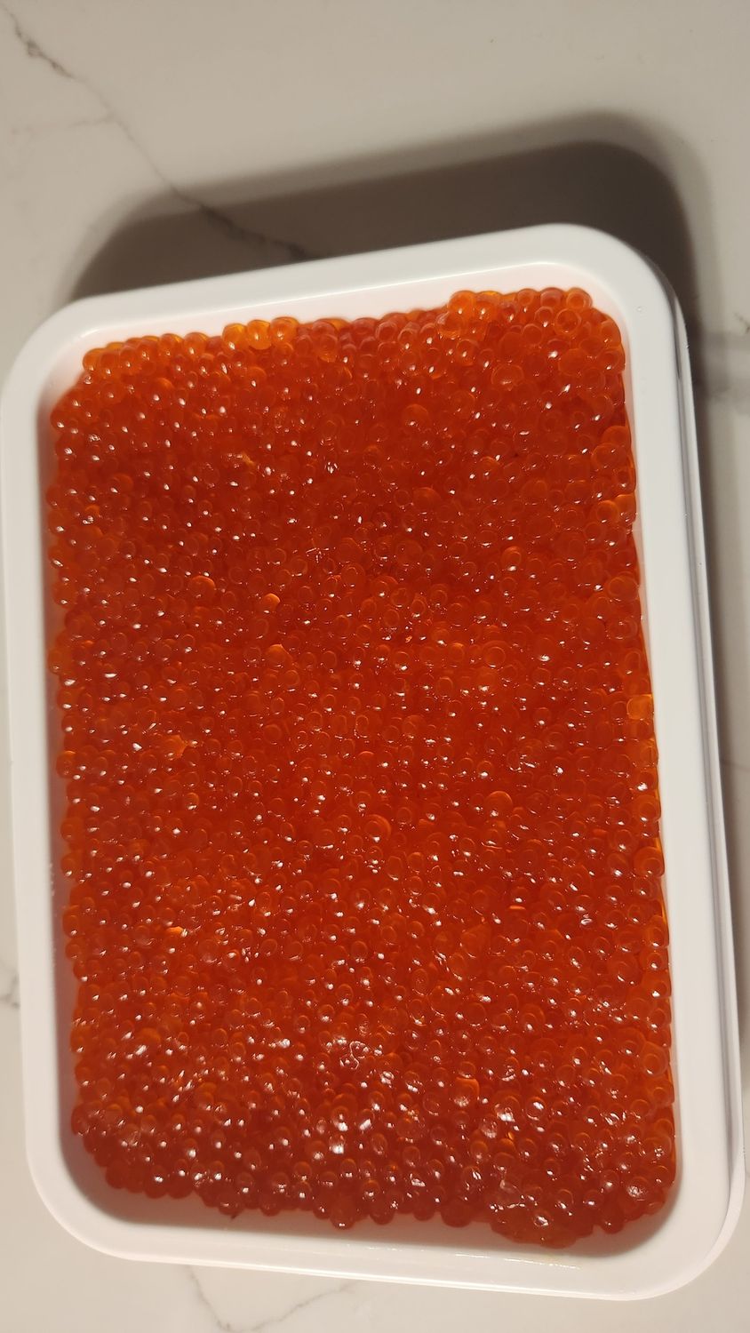 Caviar (red): wild salmon caviar-500gr. KOSHER. 2025 CATCH. highest quality